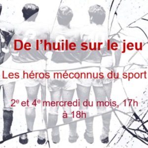 De l'huile sur le jeu