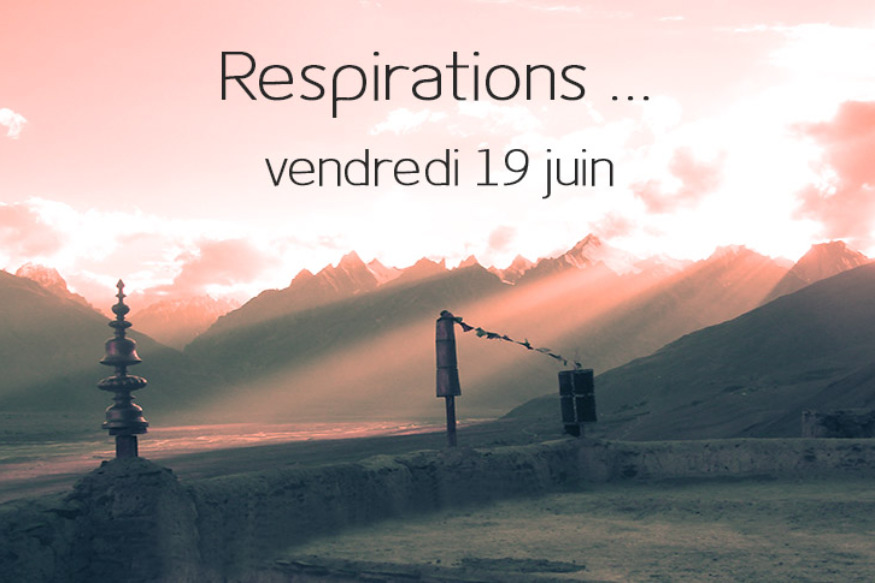Respirations # 19 juin 2020 : Rencontre avec Barbara Aubry praticienne et créatrice de l'école de shiatsu "l'art du toucher" et  avec le compositeur et musicien René Aubry.