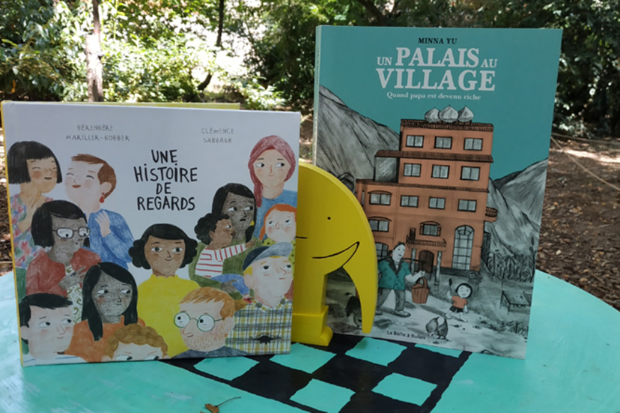 Ecoute ! Il y a un éléphant... # 22 juin 2022 - "Un palais au village. Quand papa est devenu riche", une bande dessinée de Minna Yu