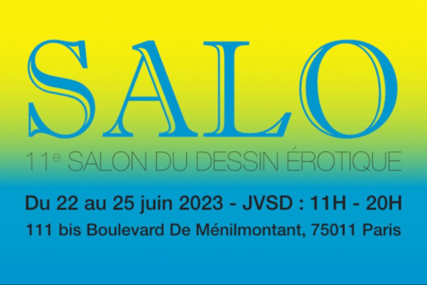 La vie est un roman # 20 juin 2023 – Daniel Schneidermann, L’Écho des Savanes & Salo XI – 11e salon du dessin érotique