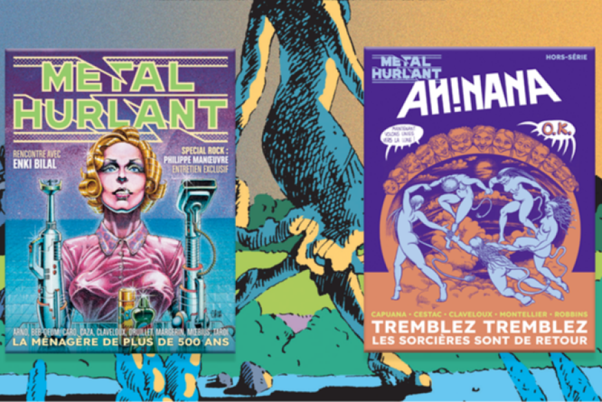 La vie est un roman # 26 septembre 2023 – Métal Hurlant et Ah!Nana / le film "C'est arrivé près de chez vous"