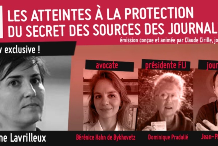 Fréquence Droits # 02 octobre 2023 - Les atteintes  à la protection du secret des sources des journalistes
