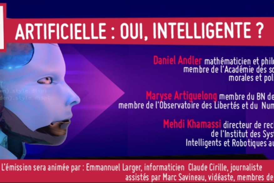 Fréquence Droits # 26 juin 2023 - Artificielle : oui, intelligente ?