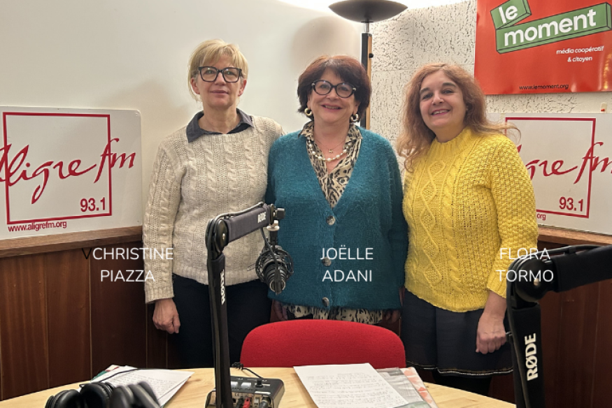 Cappuccino # 8 mars 2026 - invitées Joëlle Adani et Christine Piazza