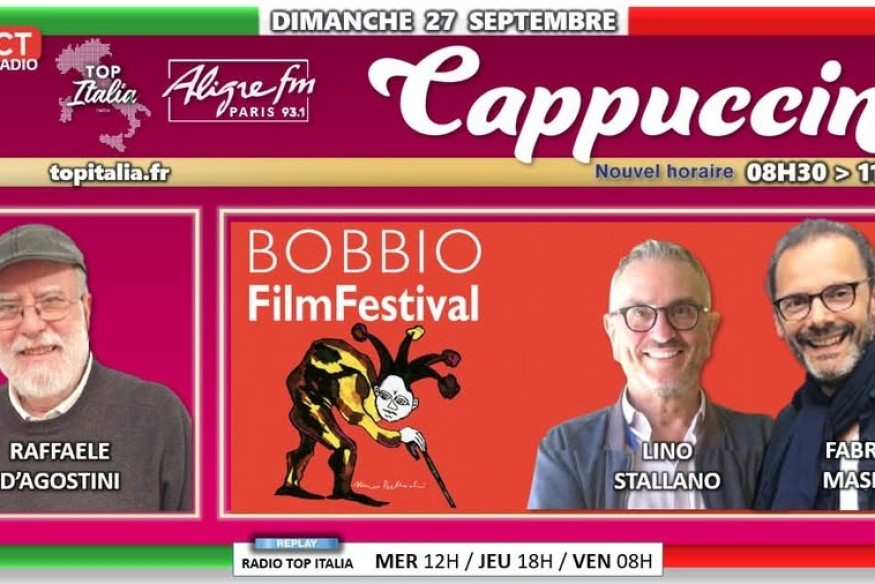 Cappuccino # 27 septembre 2026 - spéciale Marco Bellocchio pour Portobello et le Bobbio FilmFestival